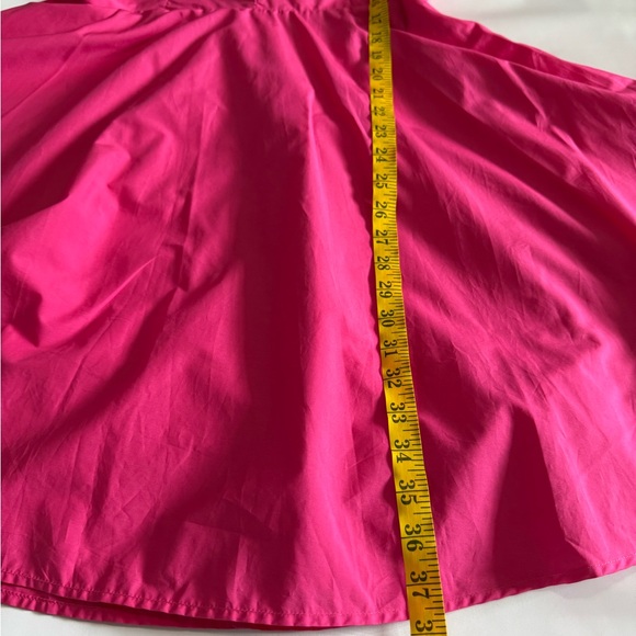 Vineyard Vines NWT hot pink tank dress with bow accent in size 6 - Picture 5 of 16